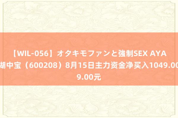 【WIL-056】オタキモファンと強制SEX AYA 新湖中宝（600208）8月15日主力资金净买入1049.00元